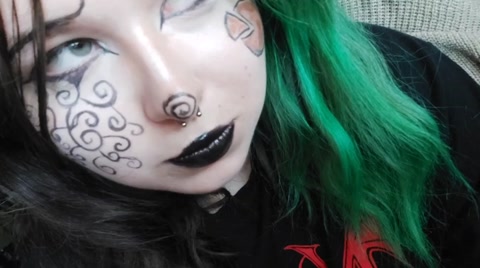 very akward makeup video