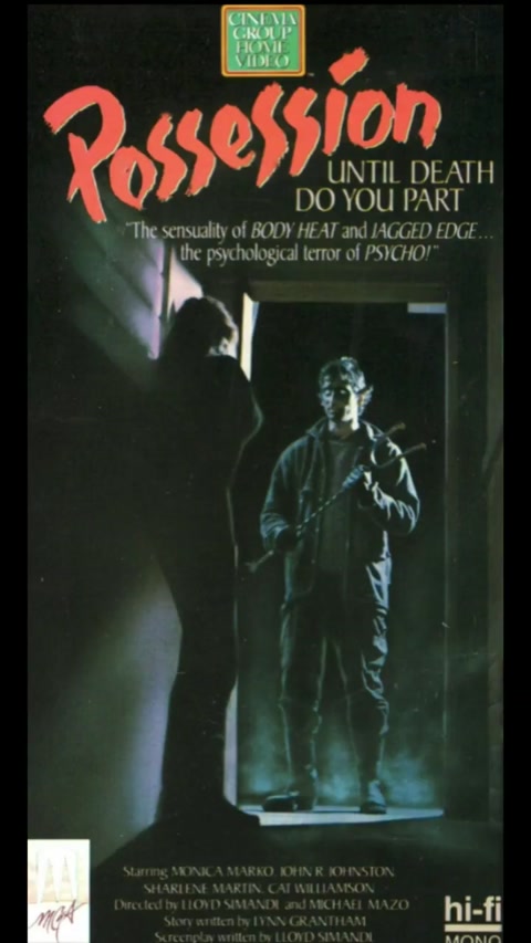 Possession - 1987 Slasher flick