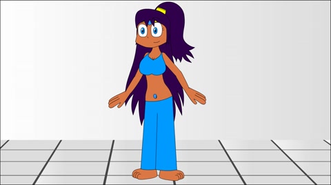sheila dancing for the contest