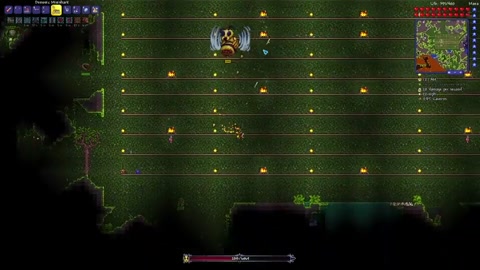 queen bee terraria boss battle