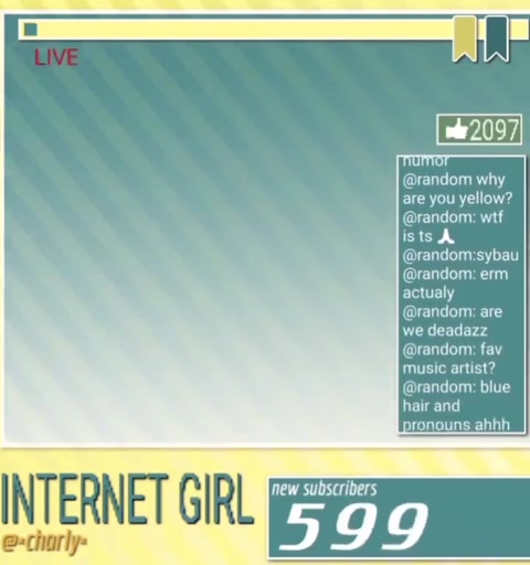Short gacha meme to Internet girl