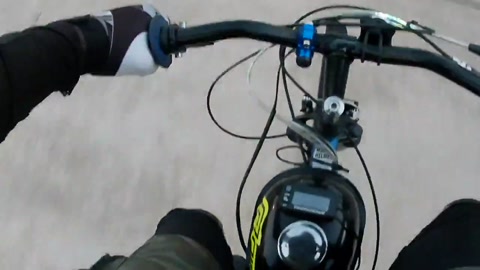 Short motorized bicycle ride!