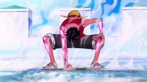Luffy vs Blueno!!! Second Gear!!! d(>_･ )