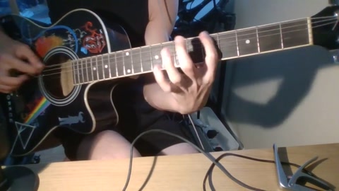 Playing fast on a crappy acoustic