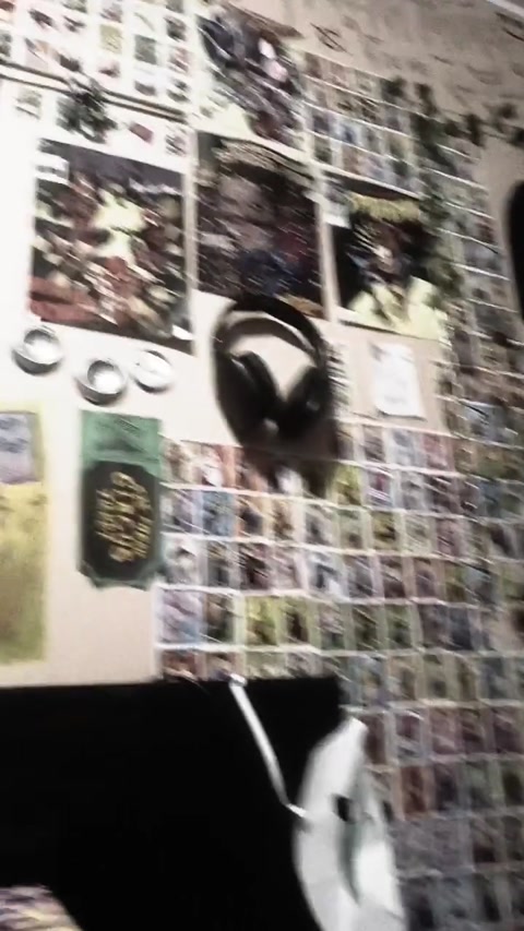 just putting stickers on my wall