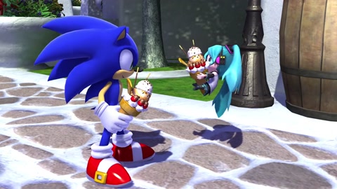 Random Gameplay: Sonic Unleashed HD, featuring Hatsune Miku!