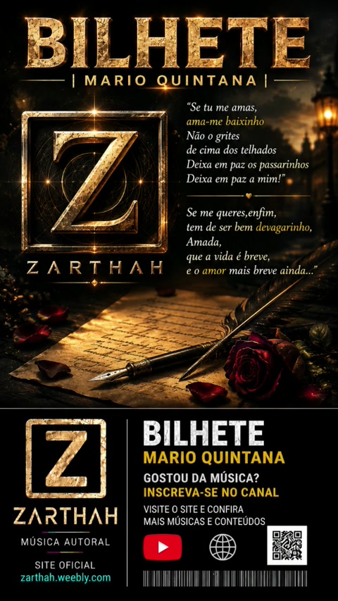 Bilhete - Mario Quintana