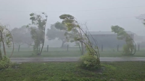 ⛈️ Violent Severe Thunderstorm Hits Rural Nueces County Near Corpus Christi, Texas! (May 23, 2026)