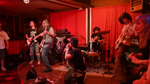 Yourarmsaremylegs preforming live at The Nook