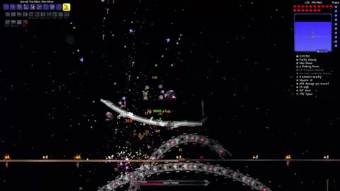 terraria destroyer boss battle