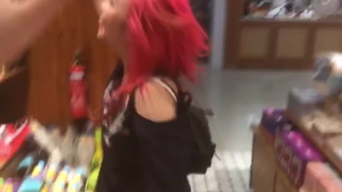 HELP SHES SHOOTING UP THE PLACE