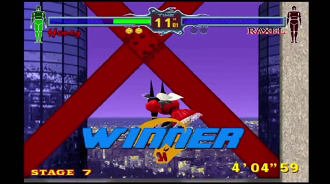 Fighting Vipers (Sega Saturn): Jumping off the Stage