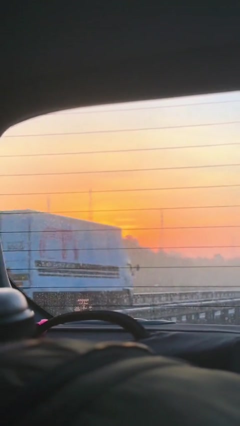pretty orange sunrise
