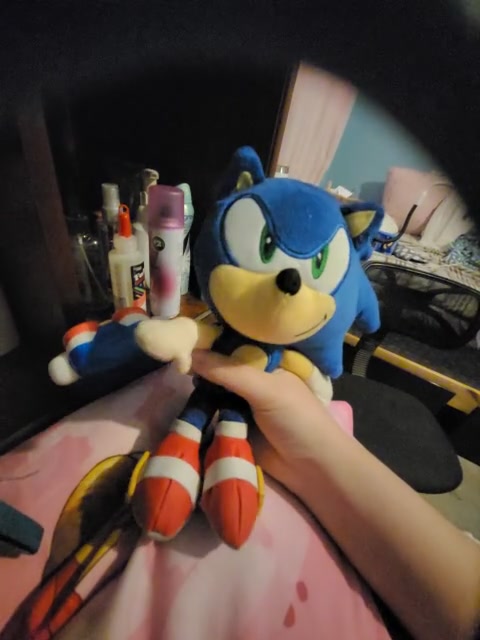 Sonic saying hi on friendrewind