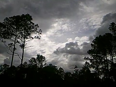 outside