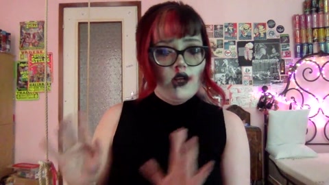 Failed zombie makeup