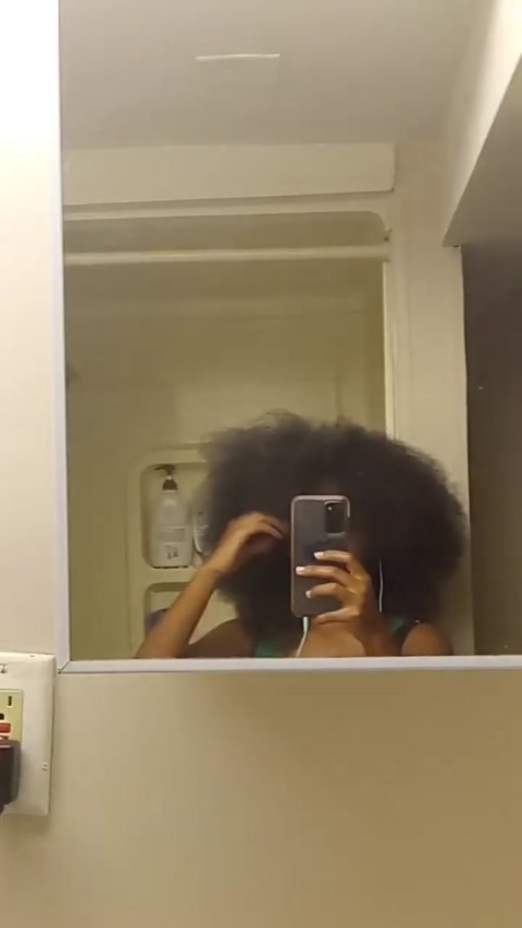 2024 when I blow dried my hair