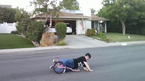 me falling