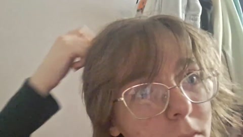 fixing my hair