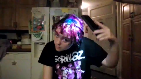 TV Girl hair dye progress
