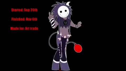 ToyHouse art trade (Character SpeedPaint)