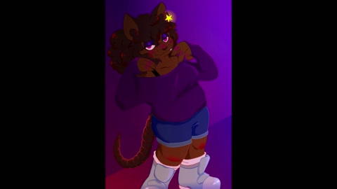 Drew a buddie's oc! Kubi