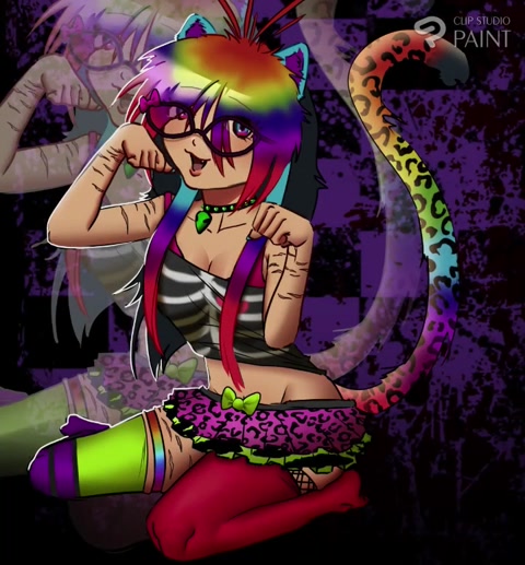 Katie illustration speedpaint!1!!1