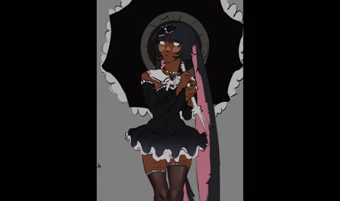 Oc Rebecca Redesign speedpaint