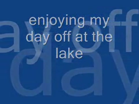 Day by the lake!