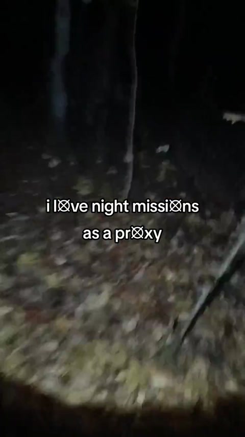 I l⦻ve night missi⦻ns